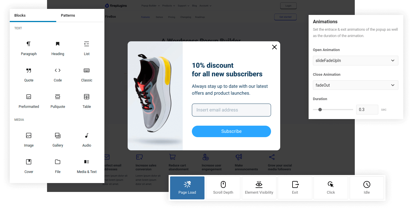 Firebox Pro - WordPress Popup Builder Plugin 2.1.29 NULLED